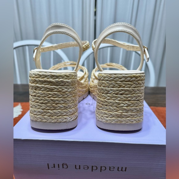 New Madden Girl Platform Sandals Size 8 - Picture 4 of 5